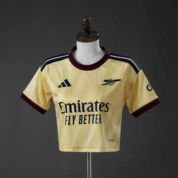 Arsenal 26/27 Away Women's Crop Top Style