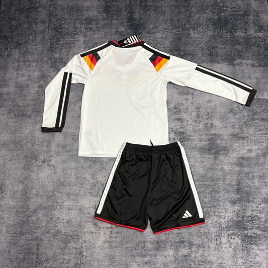 Germany 2026 World Cup Home Long Sleeve Kids Kit