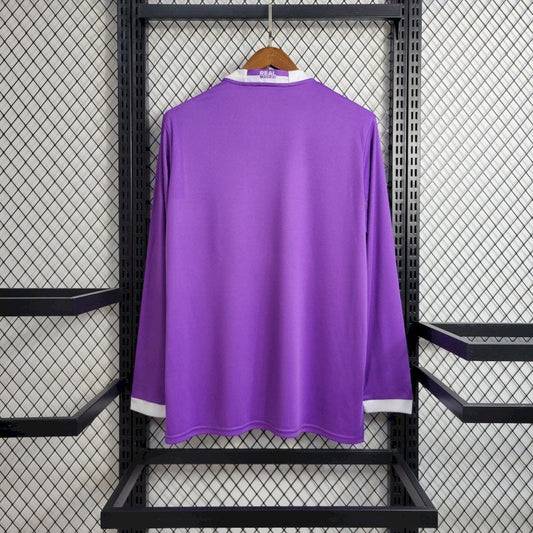 Real Madrid 2016 Long Sleeve Away UCL Shirt
