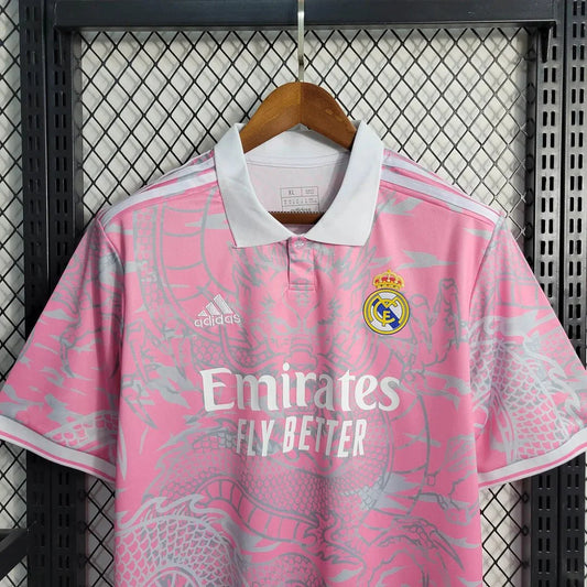 Real Madrid 2024 Pink Dragon Special Shirt